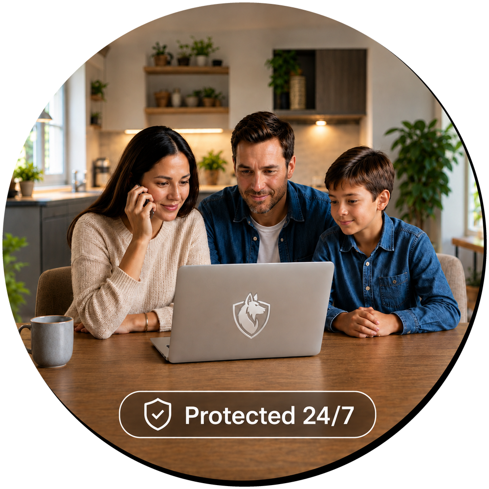Person protected by LurkAlert